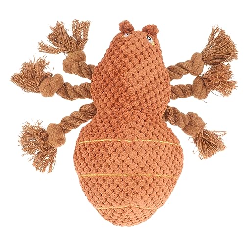 Totority Halloween Spider Rope for Dogs Interactive Chew for Dogs Puppies Durable Pet Supply for Teething Playtime