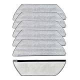 6 Pack Washable Microfiber Mop Pads for Shark VacMop, Replacement for Shark Steam Mop & PowerDetect Robot Vacuum, Compatible with AV2800ZE RV2820YE RV2820ZE AV2820S AV2820AE RV2800AE RV2800S