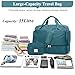 Travel Duffel Bags for Women, Carry-on Overnight Weekender Bag with Wet Pocket & Toiletry Bag, For Spirit Airlines 18x14x8 Personal Item Bag