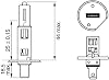 Bosch H1 Eco 12v 55W ile uyumlu - 1987302801
