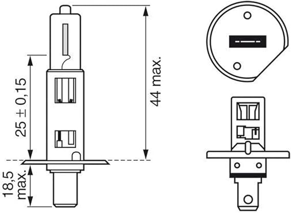 Bosch H1 Eco 12v 55W ile uyumlu - 1987302801