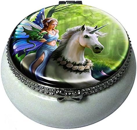 Realm Of Enchantment Mini Trinket Box By Anne Stokes by Anne Stokes Collection