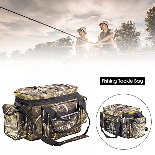 CEIEVER Angeltaschen, Große Tackle-Taschen, Outdoor-Tackle-Taschen, zur Aufbewahrung von Angelzubehör und… – Bild 6