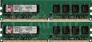4GB (2x 2GB) Kingston KVR800D2N5K2/4G DDR2-800Mhz PC2-6400U RAM Arbeitsspeicher