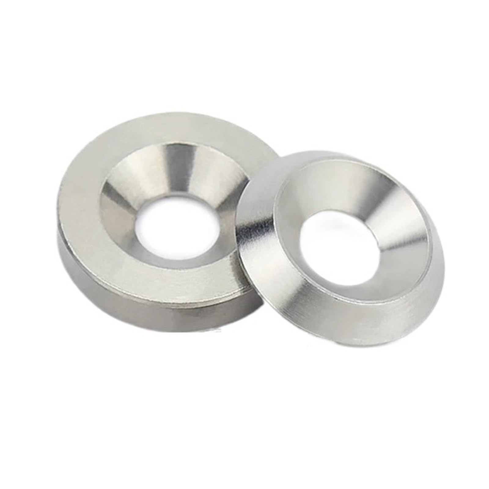 Waschmaschine, 304 Senkscheibe M3 M4 M5 M6 M8 M10 M12 Konische Vollkopfdichtung Konkav, konvex konisch Farbe: KEGEL, M6x15(Cone,M4x13x3.2(5pcs))