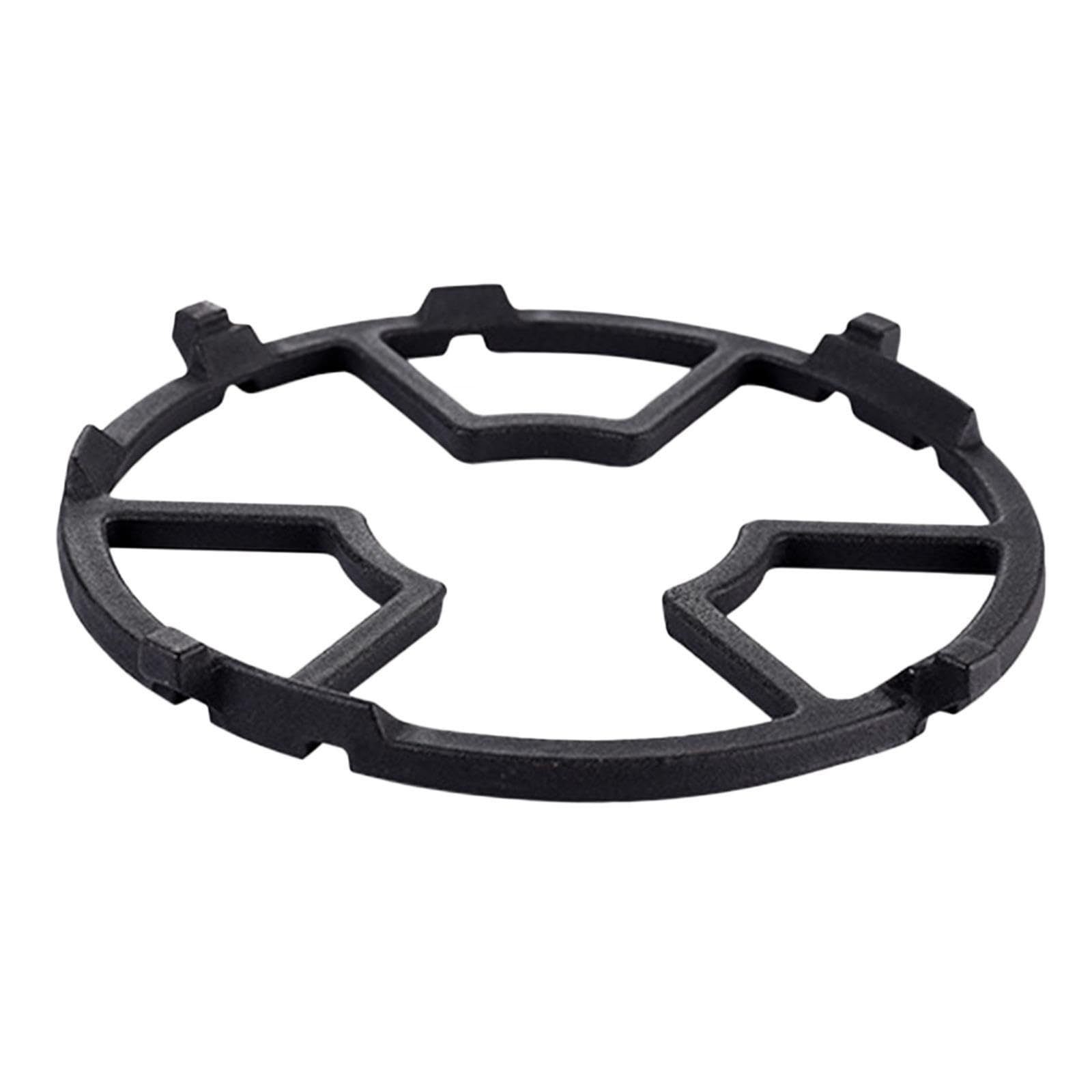 LIXSAZSE Rings Reducer Trivets In Stabilizing Smaller Pots Offering Peace While Cooking Wok Stand Rack Is Suitable For Smaller Cookware Milk Pot Holder Non, Black, 17.5cm
