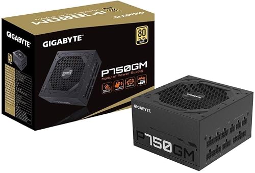 Alimentation 750W P750GM Modulaire 80+ Gold GIGABYTE