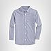 vineyard vines Boys' On-the-go Gingham Button-down Shirt, Deep Bay, 2