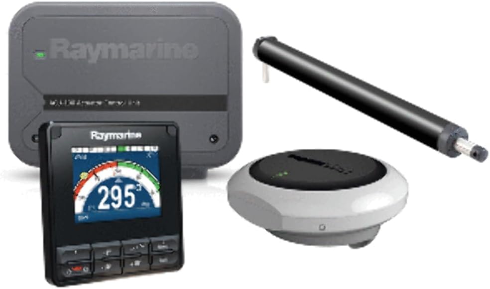 Raymarine EV-100 p70 Tiller Pilot Pack, Gray, Large