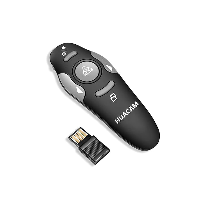 Buy 2.4 GHz USB Wireless Presenter Remote Control Laser Pointer Pen Red