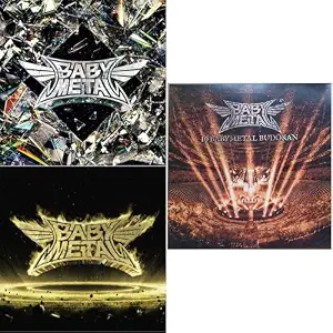 FOL Metal Forth X Metal Resistance Gold & Black Splatter 10 Babymetal Budokan Crystal Clear by Babymetal — album cover