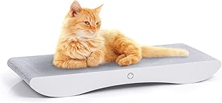 CanadianCat Company Comet Cat Scratching Board White Edition L Approx. 60 x 29 x 7 cm product image