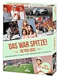  moses. Das war spitze! Retro Quiz l Nostalgie Gesellschaftspiel für Erwachsene l 50 XXL Quizkarten mit unterhaltsamen Quiz Fragen zum Schmunzeln und ... Fragen zum Schmunzeln & Erinnern