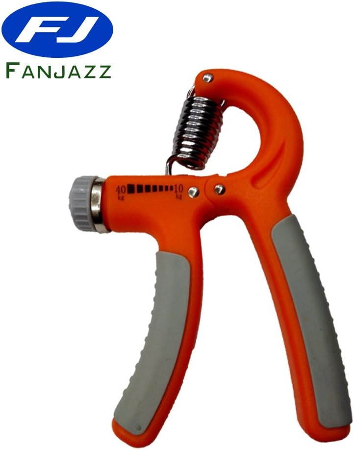 Hand Grip Strengthener Strength Trainer Adjustable Resistance 22-88 Lbs Hand Exerciser Non-Slip Gripper for Athletes Pianists Kids