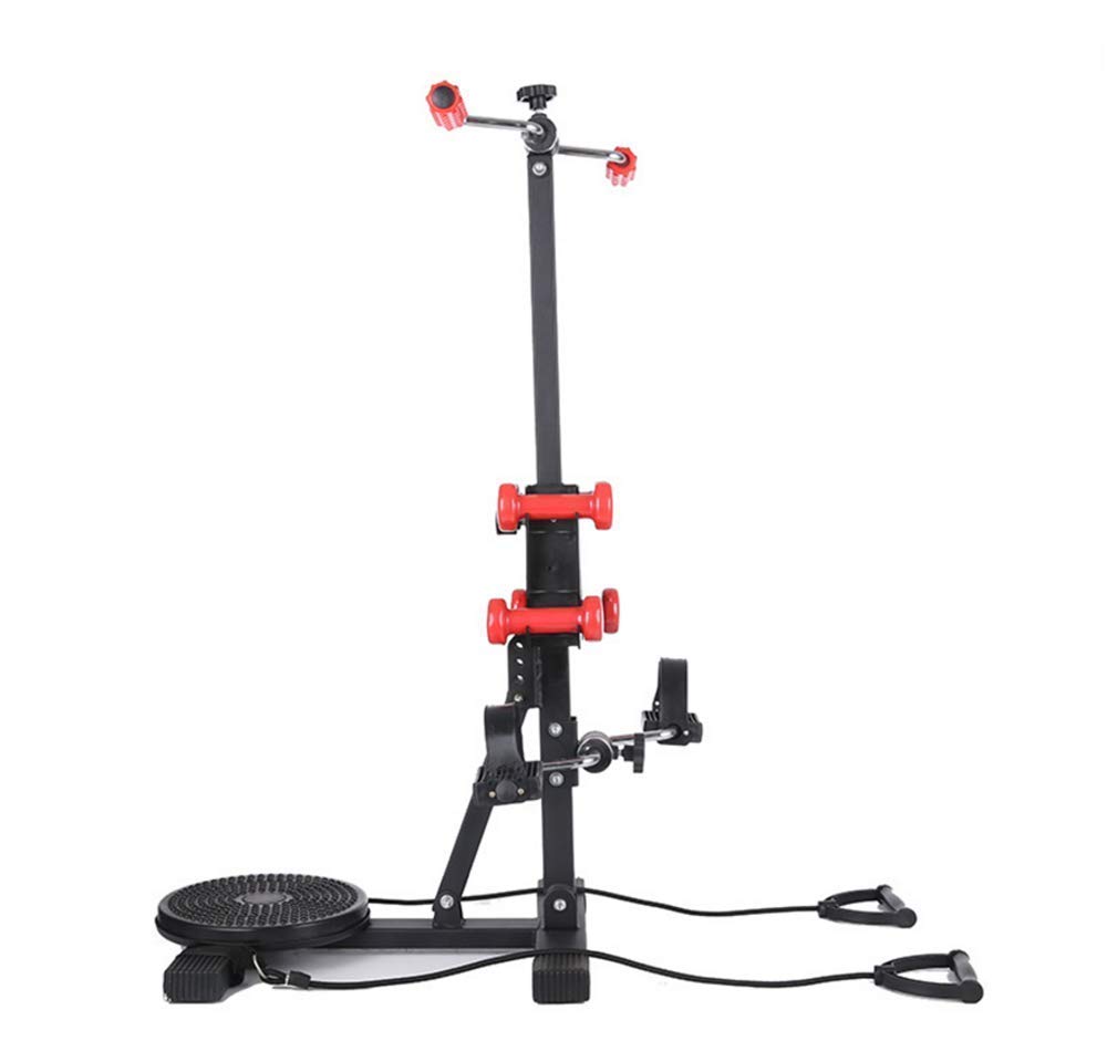 Vertical Climber Home Gym, Climbing Machine Cyclette, per Home Body Trainer Stepper Cardio, Allenamento Allenamento Impugnature Antiaderenti Gambe Braccia Addominali Polpaccio