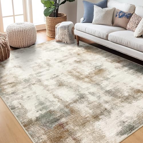 SONGLET Area Rug 160x230cm, Machine Washable Rugs for Livingroom, Large Non Slip Rug for Bedroom Living Room Kitchen Entryway Office Carpet