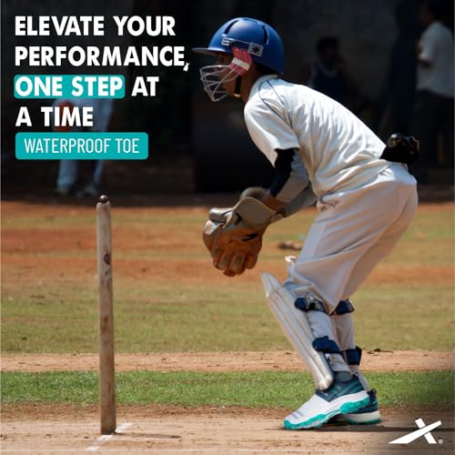 Image of Vector X Drive 2.0 Cricket Shoes Synthetic Leather Upper /PVC Sole Studs Velcro & Lace up|Lightweight & Durable Footwear for Adult, Men & Boys|Ideal for Turf, Ground & Hard Surfaces