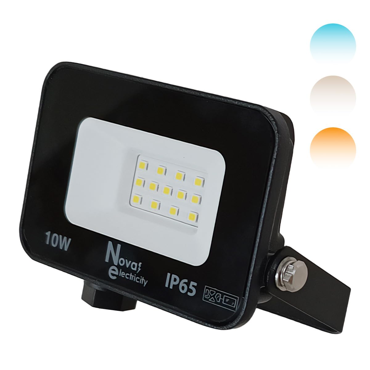 Potente Aplique LED 10W IP65 para Jardín: Farola Decorativa de Luz Cálida y Eficiencia Energética F para Iluminación Exterior