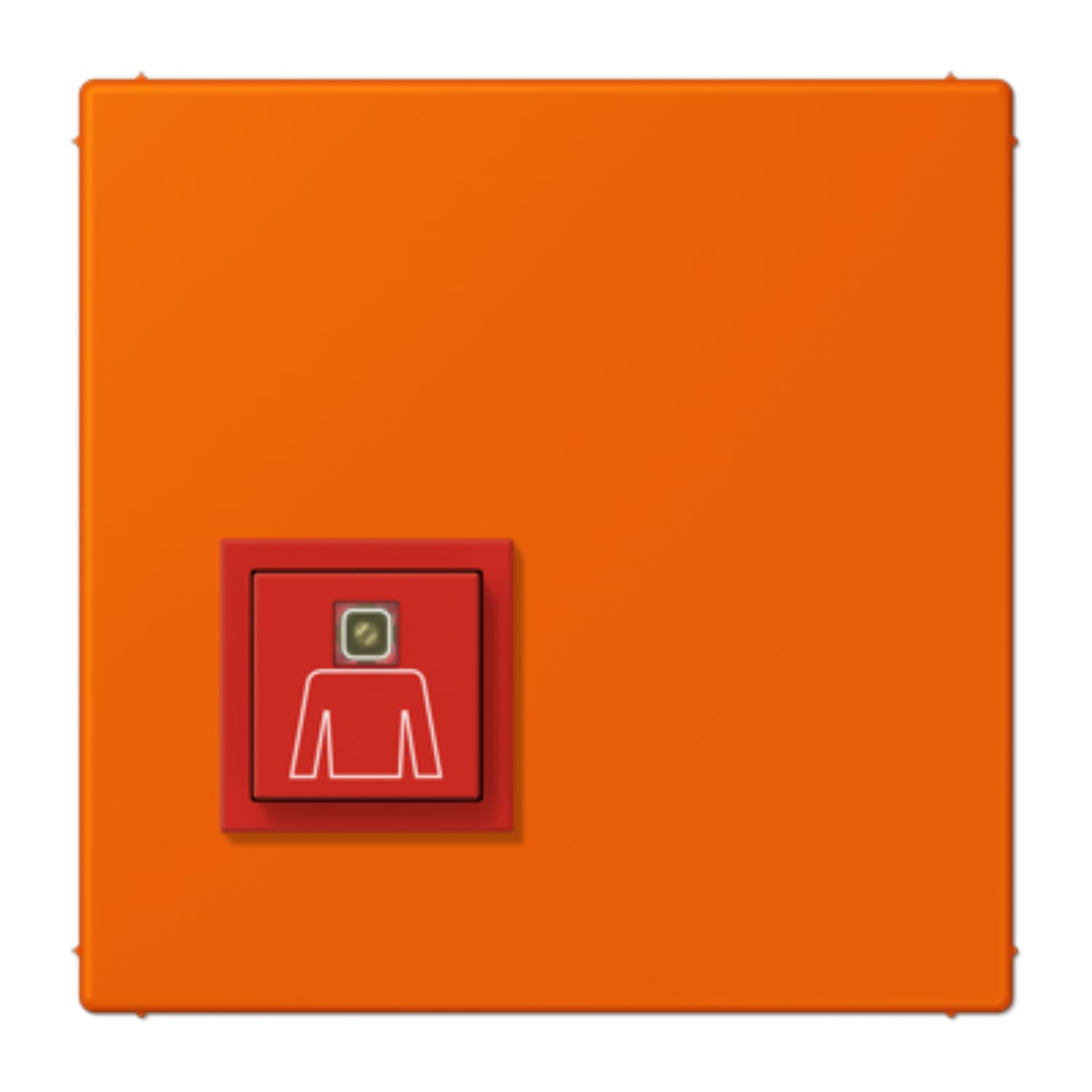 Bouton d'appel d'urgence LC32080 JUNG NRSLC0834RT224 signalisation PMR hôpital