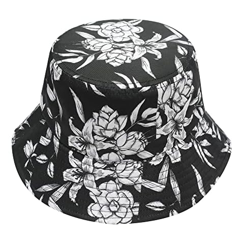ZLYC Tribal Geometric Print Bucket Hat Cover