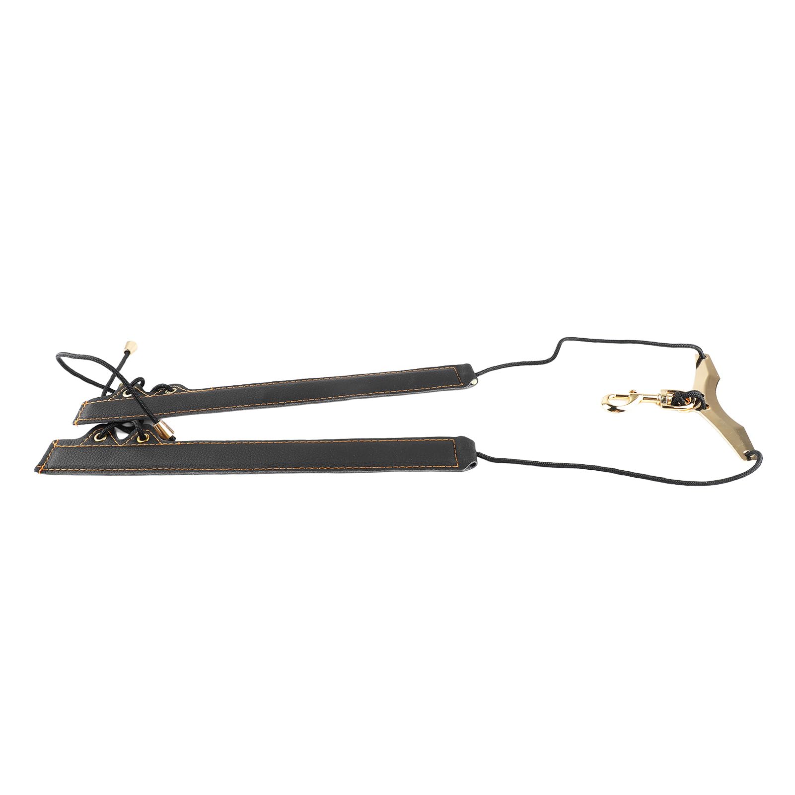 Tracolla regolabile per sassofono Comodo supporto per spalla imbottito per sassofono Oboe Clarinetto Fibra di poliestere Resistente 11,81 pollici