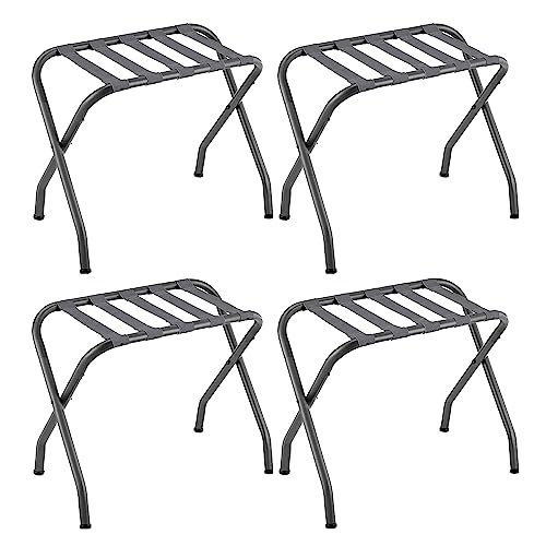 Luggage Rack Set of 4 with Foldable Steel Frames