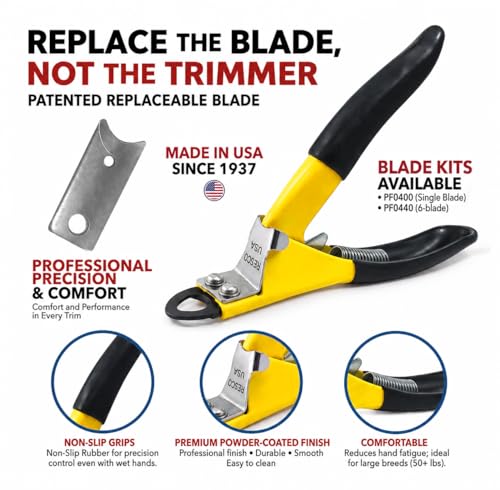 Image of Resco Deluxe Dog Nail Clippers for Large Dogs