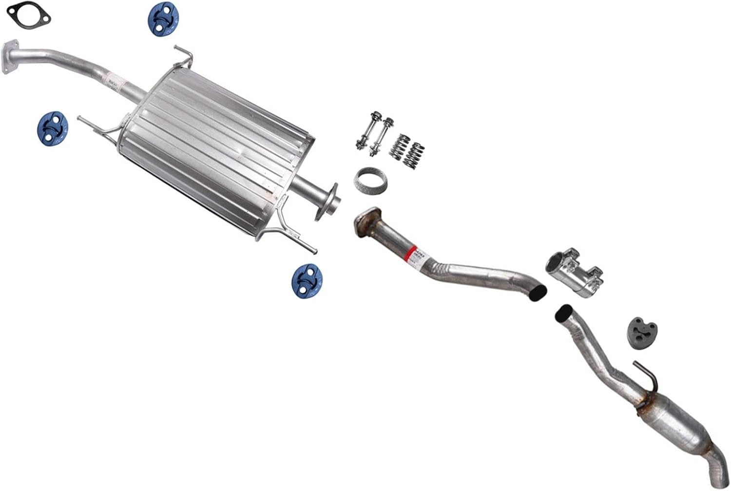 Muffler Resonator Pipe Exhaust System Replacement Parts For Nissan NV200 2.0L 2013 2014 2015 2016 2017 2018 2019 2020 2021