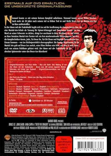Bruce Lee - Der Mann mit der Todeskralle (Ungekürzte Originalversion) [Special Edition] [2 DVDs] image 4