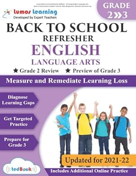 Paperback Lumos Back-to-School Refresher tedBook - 3rd Grade English Language Arts: Back to School book to address Summer Slide designed for classroom and home use Book