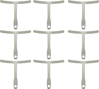 9 Pcs Guitar String Action Gauge Set, Understring Radius Gauge for Guitar and Bass Setup, Luthier Tools for Fretboard Measurement and Bridge Saddle Adjustments Accessories