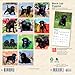 Black Labrador Retriever Puppies | 2026 7 x 14 Inch (Hanging) Monthly Mini Wall Calendar | BrownTrout | Animals Dog Breeds Puppy