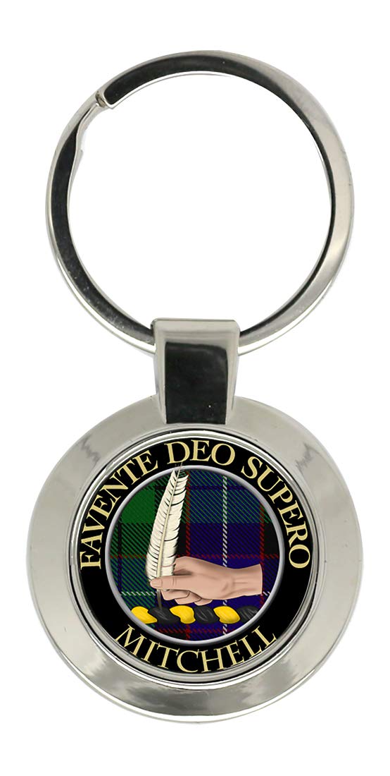 Giftshop Uk Unisex Silver Coloured Metal Mitchell Scottish Clan Key Ring