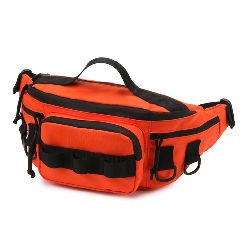 Fishing Tackle Bag Fanny Pack,Waterproof Fishing Tool Waist Bag with Adjustable Waist Strap for Fishing Hiking Running โ image 1