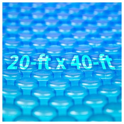 Blue Wave NS440 Rectangular 20 x 40-ft In-Ground Pools 12 mil Solar Blanket