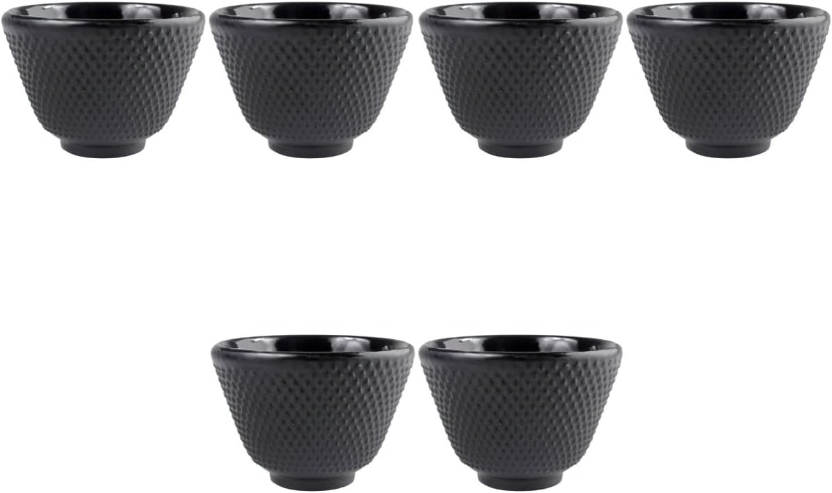 セラミックワイングラス、伝統的な酒器、ティーカップ 酒 黒鉄製ドリンクウェア フー 伝統的ワイン セラミック ゴンフー コーヒー ヴ