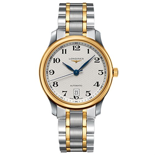 Longines Master Collection White Dial Steel and 18kt Yellow Gold Mens Watch L26285787