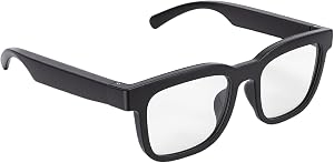 LICAEVEY Smart Glasses with Bluetooth 5.3, Photochromic Blue Light Blocking Lenses, Open Ear Speakers, 15H Playtime for Music Calls