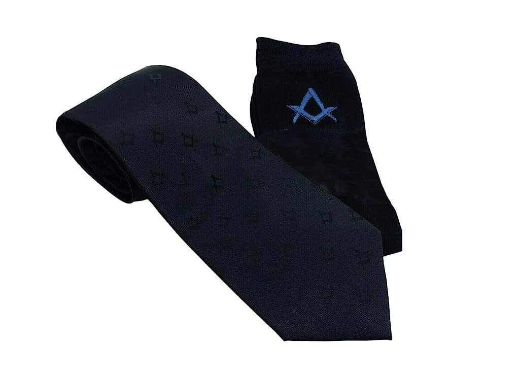 Masonic Ensemble chaussettes et cravate pour éviter les fautes de goût - 5