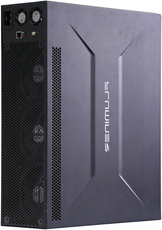 Fluminer T3 105TH/s Bitcoin Miner, 1650W High-Efficiency ASIC Miner, SHA-256 Algorithm, 100-240V, Ethernet & WiFi, Ultra-Quiet Home Mining