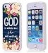 Iphone 5 Case SE, Apple Iphone SE / 5S Case God Is Within Her She Will Not Fall Psalm 46:5 Quotes