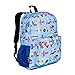 Wildkin 16 Inch Kids Backpack & Lunch Box Bundle with 14 oz Steel Water Bottle – Durable, Lightweight School & Travel Set - Trains, Planes & Trucks