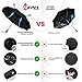 Repel Umbrella Windproof Travel Umbrellas for Rain - Easy Auto Open Close, Durable & Compact Umbrella, Strong Fiberglass Frame, Waterproof Canopy - Backpack, Purse, Portable Umbrella for Travel