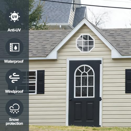 Ventanas para casas de juegos octogonales Riakrum con vidrio templado de seguridad 5