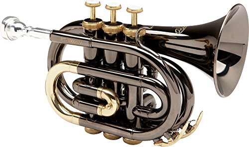 Allora MXPT-5801 Black Nickel Series Pocket Trumpet