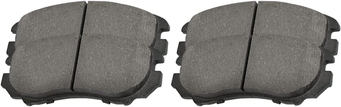 AutoShack Front Brake Calipers + Ceramic Brake Pads Replacement for 2010-2013 Kia Soul 2006-2010 Hyundai Sonata 2007-2010 Hyundai Elantra 2006-2010 Kia Optima 6-PC Kit