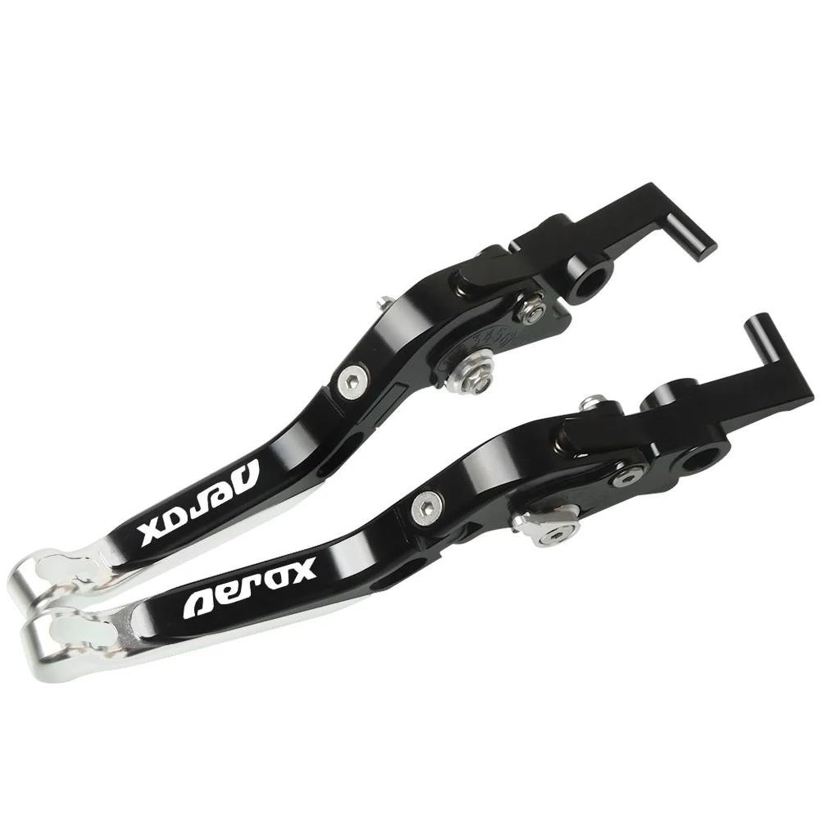 BLBLXQBL Motorcycle Brake Handle Levers for NVX155 NVX 155 AEROX155 AEROX 155 2017 2018 CNC Motorbike Levers Foldable Extendable Motorcycle Brake Clutch Levers(Color 6)