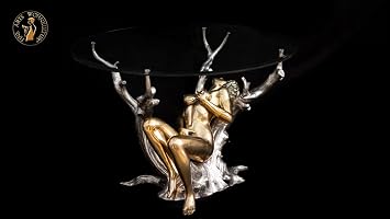 Erotic, Bronze, Sculpture, Erotic Tree, Sexual, Lady, Girl,Art, Dining Table