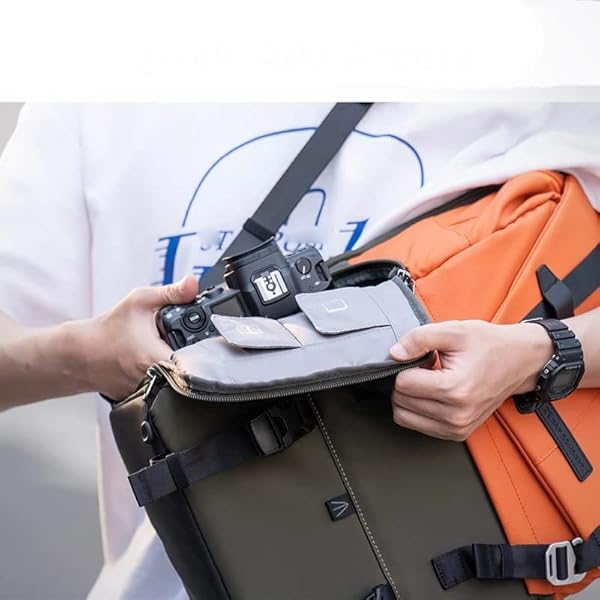 JHDFH Capaciteit Fotografie Rugzak Waterdichte multifunctionele cameratas SLR cameratas Statieftas (Color : C, Size : One size)