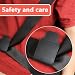 AOEVUIR 2 Pcs Sicherheitsgurt Clip, Auto Sicherheitsgurt Versteller Universal Auto Sicherheitsgurt Clip Gurtversteller zum Entspannen von Schulter und Nacken
